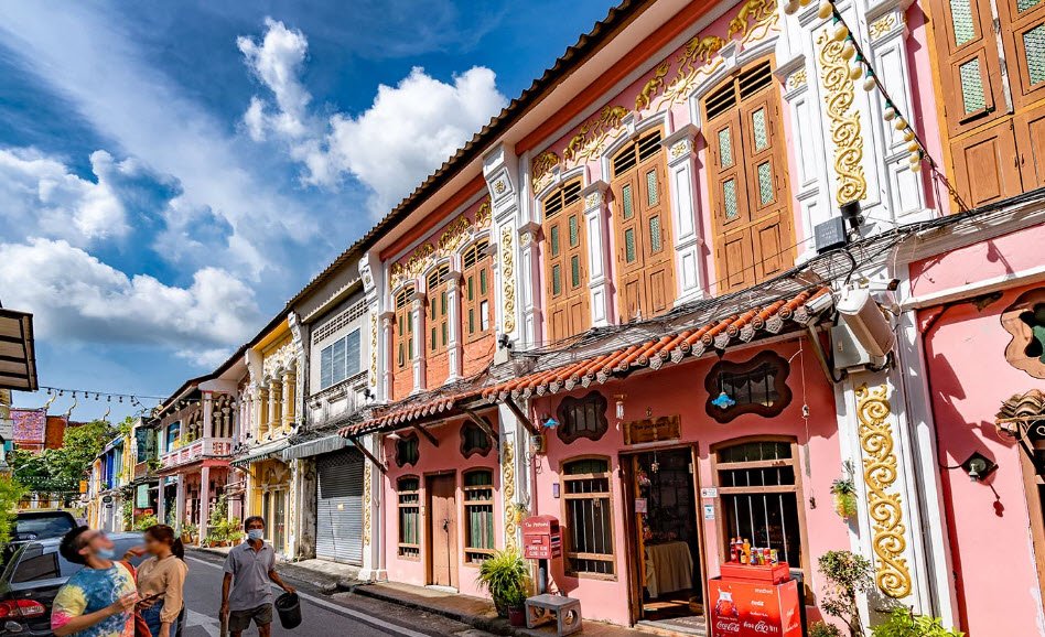 Phuket Old Town, Phuket, Thailand